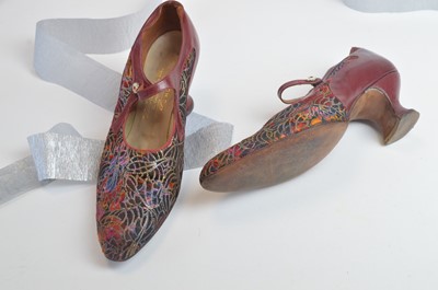 Lot 212A - A pair of 1920s "Flapper" dress shoes by G. P. Beck & Co Ltd.