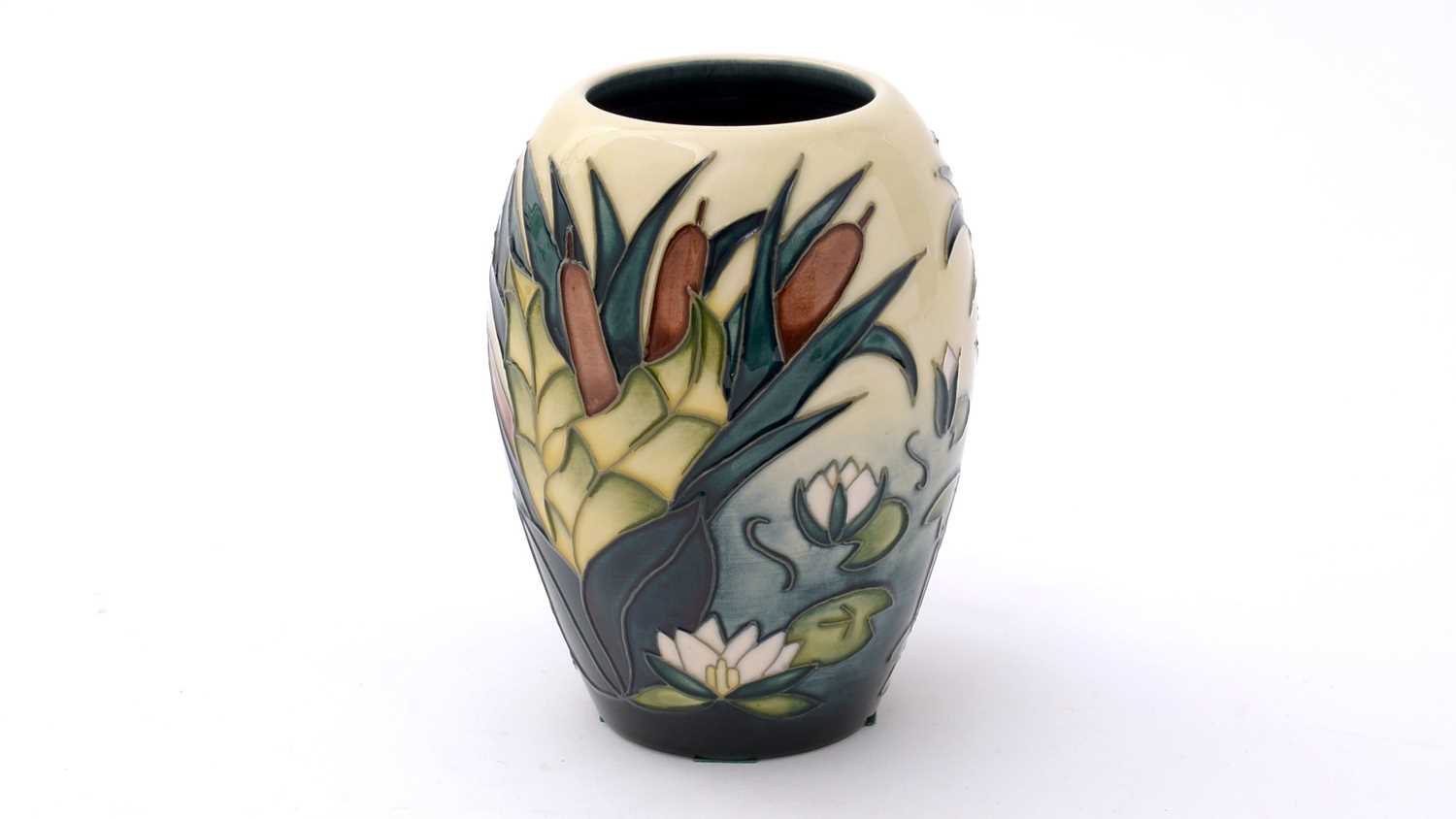 Lot 60 - Moorcroft Lamia pattern vase