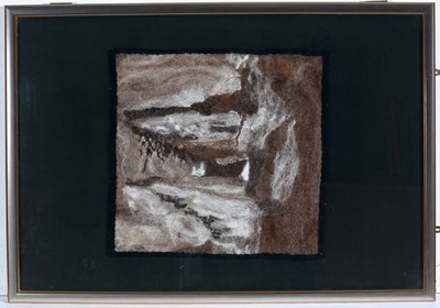 Lot 753 - 20th Century British - Abstract Landscape | needle felted wool