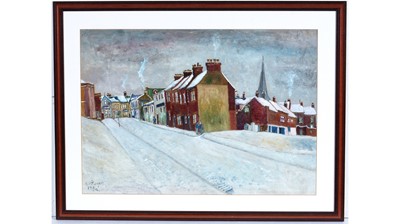 Lot 763 - Charlie Rogers - Cuthbert Street, Gateshead | oil