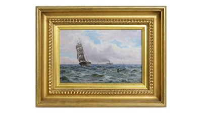 Lot 1087 - William Thomas Nichols Boyce - Sailing Ship | oil