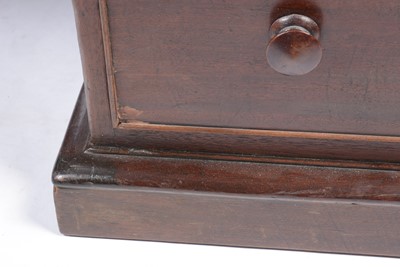 Lot 1110 - A large Victorian mahogany partners desk