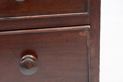 Lot 1110 - A large Victorian mahogany partners desk