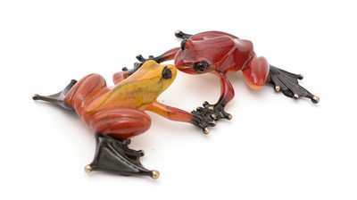 Lot 111 - Frogman bronze The Kiss