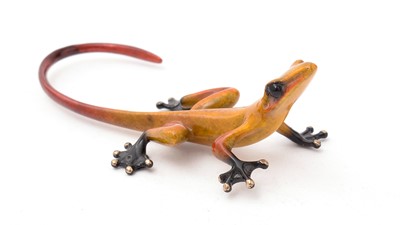 Lot 112 - Frogman bronze Eddy Lizard