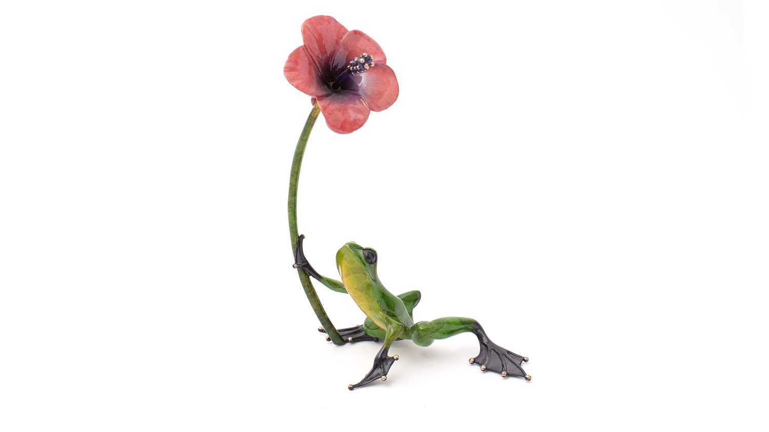 Lot 98 - Frogman sculpture 'Hibiscus'