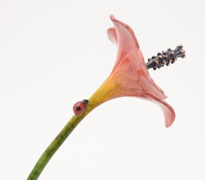 Lot 98 - Frogman sculpture 'Hibiscus'