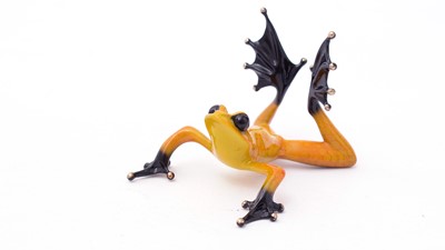 Lot 99 - Frogman bronze 'Sunbather'