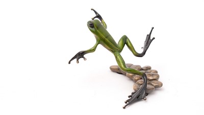 Lot 101 - Frogman figure 'Stepping Stone'