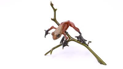 Lot 105 - Frogman figure 'Out on a limb'
