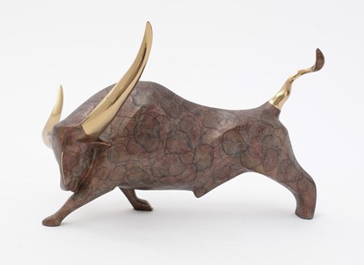 Lot 108 - Alexander Danel 'Icarus' bronze bull