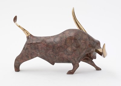 Lot 108 - Alexander Danel 'Icarus' bronze bull