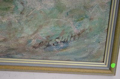 Lot 670 - John Falconar Slater - Crashing Waves and Seaspray | oil