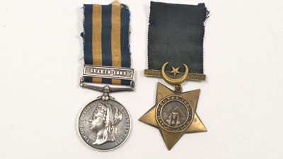 Lot 677 - 19th Century Egypt Campaign medal pair