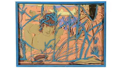 Lot 124 - Edith Simon - King Midas Has Ass' Ears | cut paper