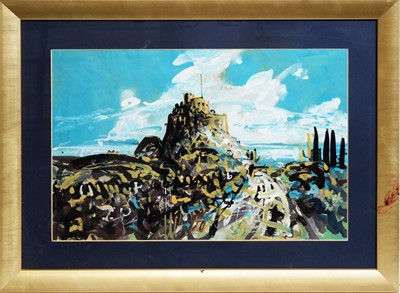 Lot 238 - Antoni Sulek - Blustery Lindisfarne | oil