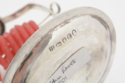 Lot 146 - A George III silver waxjack.