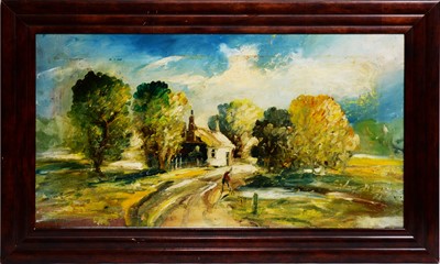 Lot 233 - Antoni Sulek - Verdant Landscape | oil
