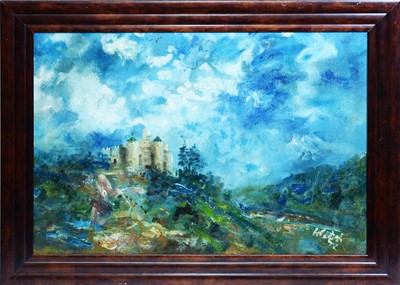 Lot 234 - Antoni Sulek - Dream Castle | oil