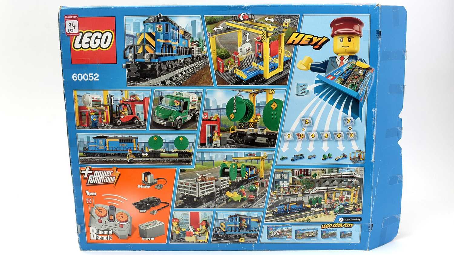 Lot 326 - LEGO City Cargo Train set, 60052