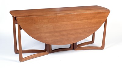 Lot 35 - Peter Hvidt & Orla Mølgaard-Neilson for France & Son: a teak double gateleg drop leaf table.