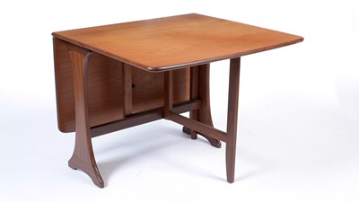 Lot 18 - Attributed to G-Plan: a mid Century teak drop-leaf table.