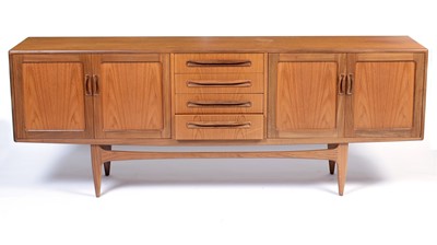 Lot 23 - Victor B. Wilkins for G-Plan: a mid Century 'Fresco' range teak sideboard.