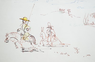 Lot 173 - Antoni Sulek - A collection of framed ephemera pertaining to the artist and sketches | various
