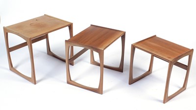 Lot 24 - Victor B. Wilkins for G-Plan: a mid Century 'Quadrille' nest of occasional tables.