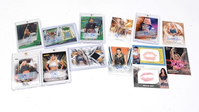 Lot 320 - A collection of female WWE star collectors trading cards
