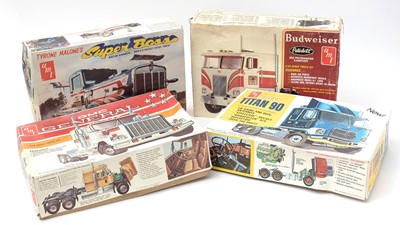 Lot 70 - Four AMT model constructor kits