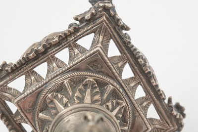 Lot 155 - An early 19th Century Portuguese silver toothpick holder.