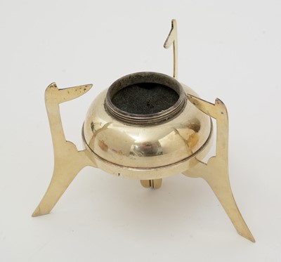 Lot 181 - A late 19th/early 20th Century French gilt-metal tea equipage.