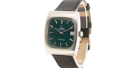 Lot 175A - Omega Chronometer Constellation: a steel-cased automatic wristwatch