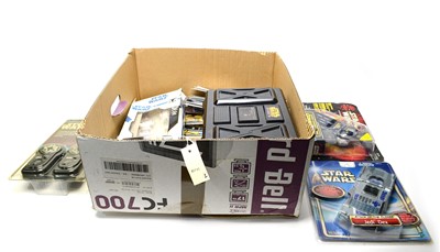 Lot 204 - Star Wars themed digital communication devices and wristwatches.