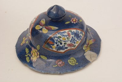 Lot 875 - Clobbered Chinese blue and white vase.