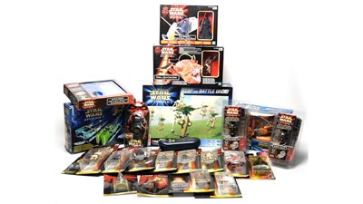 Lot 216 - A selection of Star Wars Episode I memorabilia.
