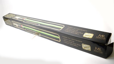 Lot 223 - A Master Replica Star Wars Luke Skywalker Force FX Lightsaber.