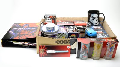 Lot 240 - Star Wars collectables.
