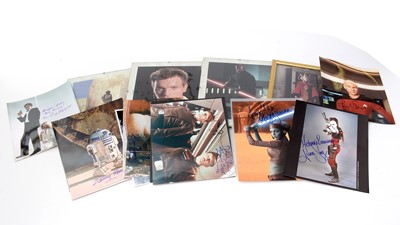 Lot 202 - Star Wars and other signatures.