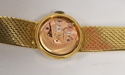 Lot 439 - Omega Ladymatic: an 18ct yellow gold lady's automatic cocktail watch
