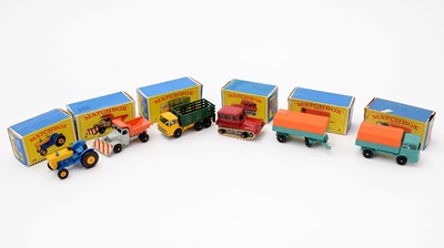 Lot 36 - Six Matchbox Series diecast vehicles