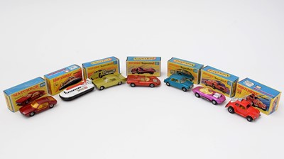 Lot 43 - Seven Matchbox Superfast diecast vehicles