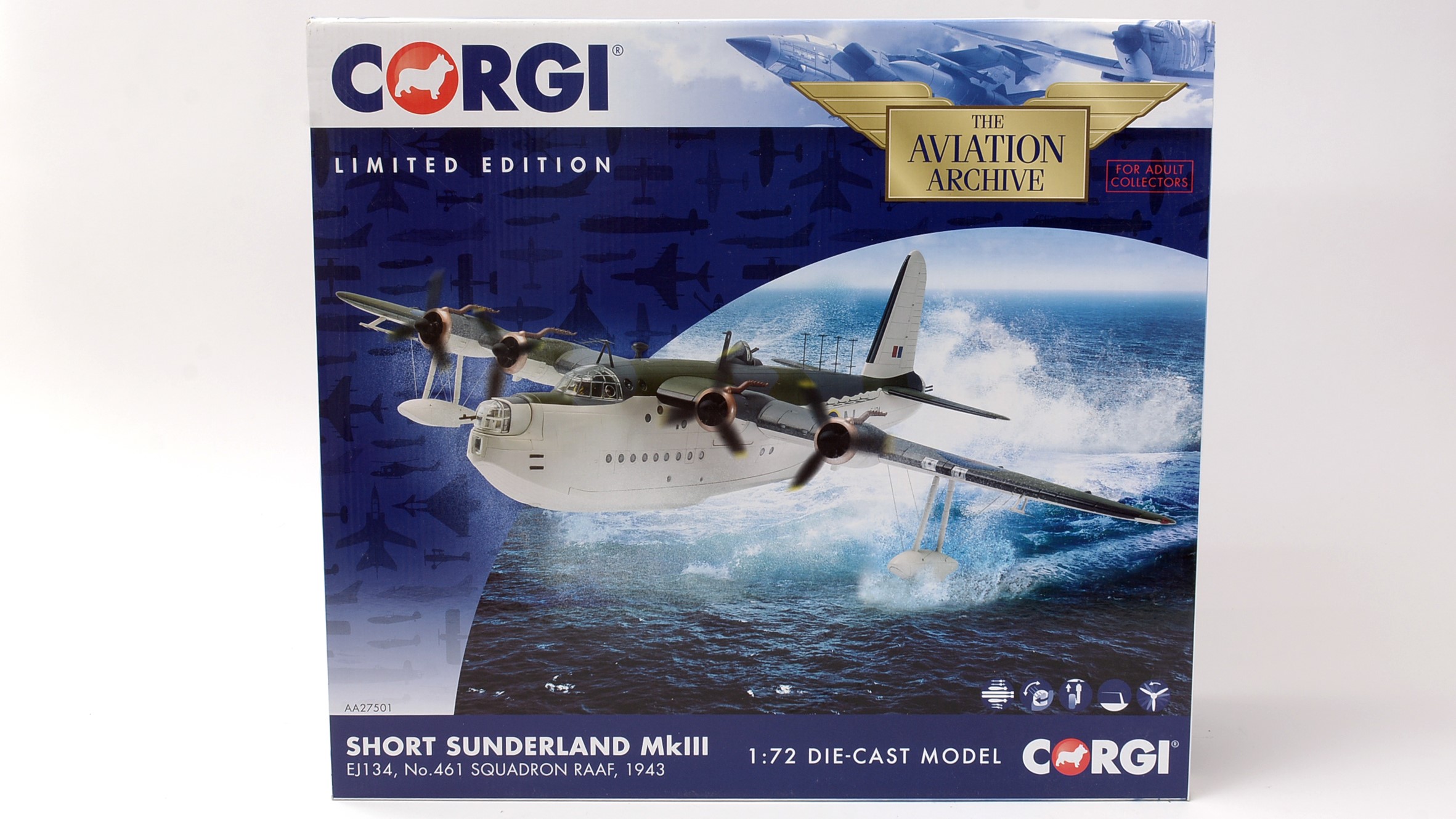 航空機・ヘリコプター CORGI Aviation Archive Short Sunderland 279497-0.jpg?v=63810682514107