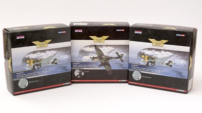 Lot 11 - Three limited edition Corgi Aviation Archive 1:72 scale diecast model planes.