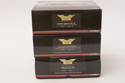 Lot 13 - Three Corgi limited edition Aviation Archive 1:72 scale diecast model planes.