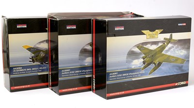 Lot 14 - Three limited edition Corgi Aviation Archive 1:72 scale diecast model planes.