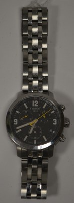 Lot 137 - Tissot PRC 200: a chronograph wristwatch