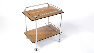 Lot 4 - A retro vintage mid Century modern drinks trolley