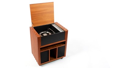 Lot 110 - A retro vintage mid 20th Century circa 1960's KB Kolster Brandes record player